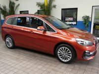 USED 2019 19 BMW 2 SERIES 1.5 218I LUXURY GRAN TOURER 5d 139 BHP 7 SEATS SAT NAV LEATHER PARKING SENSORS 1 OWNER SERVICE HISTORY 6 MONTHS GOLD WARRANTY