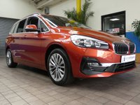 USED 2019 19 BMW 2 SERIES 1.5 218I LUXURY GRAN TOURER 5d 139 BHP 7 SEATS SAT NAV LEATHER PARKING SENSORS 1 OWNER SERVICE HISTORY 6 MONTHS GOLD WARRANTY