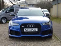 USED 2015 14 AUDI A6 4.0 RS6 AVANT TFSI V8 QUATTRO 5d 553 BHP www.suffolkcarcentre.co.uk - Located at Reydon