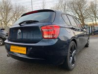 USED 2014 64 BMW 1 SERIES 1.6 116D EFFICIENTDYNAMICS BUSINESS 5d 114 BHP+FULL LEATHER SEATS 2 KEYS+FSH+&pound;0 ROAD TAX+ALLOYS+PARKING SENSORS+LEATHER HEATED SEATS+NAVIGATION+DAB+BLUETOOTH+AUX+USB+MEDIA