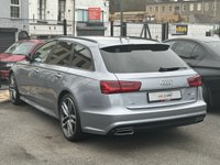 USED 2018 67 AUDI A6 2.0 AVANT TDI QUATTRO BLACK EDITION 5d 188 BHP 20" TWIN SPOKE ALLOYS