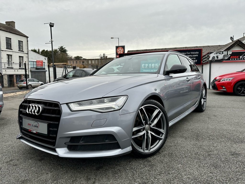 USED 2018 67 AUDI A6 2.0 AVANT TDI QUATTRO BLACK EDITION 5d 188 BHP 20" TWIN SPOKE ALLOYS