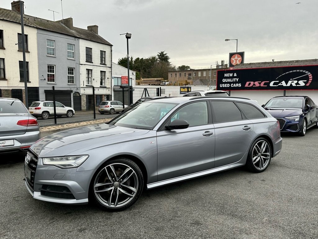 USED 2018 67 AUDI A6 2.0 AVANT TDI QUATTRO BLACK EDITION 5d 188 BHP 20" TWIN SPOKE ALLOYS