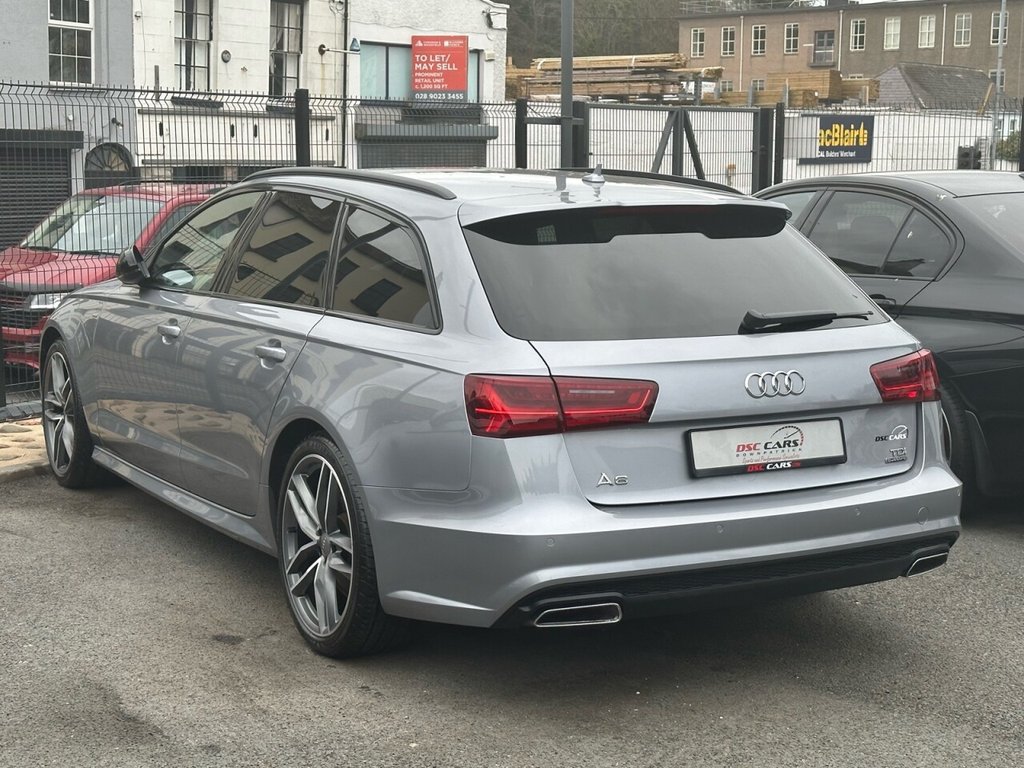 USED 2018 67 AUDI A6 2.0 AVANT TDI QUATTRO BLACK EDITION 5d 188 BHP 20" TWIN SPOKE ALLOYS