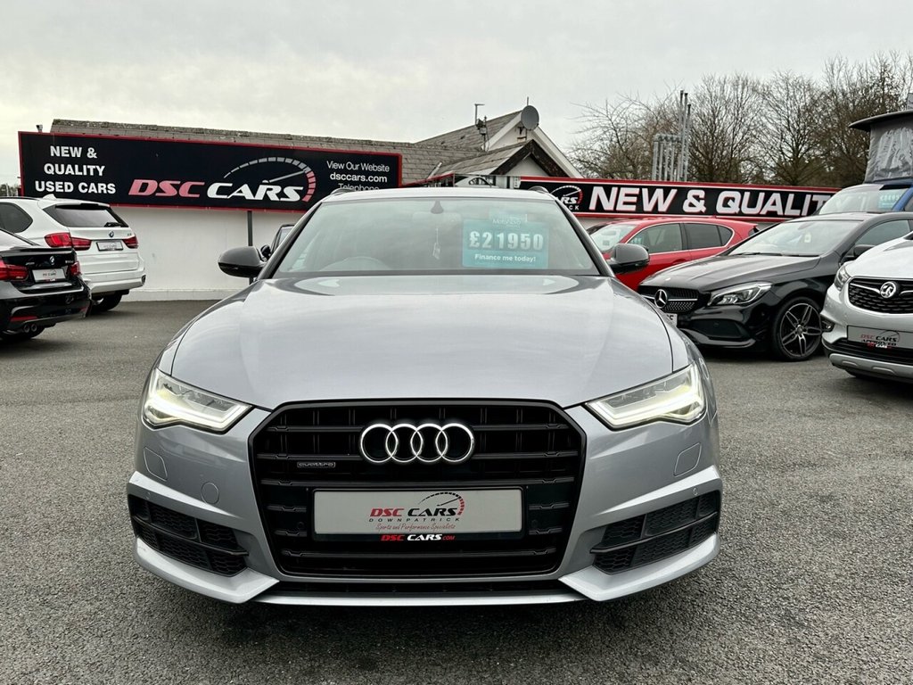 USED 2018 67 AUDI A6 2.0 AVANT TDI QUATTRO BLACK EDITION 5d 188 BHP 20" TWIN SPOKE ALLOYS