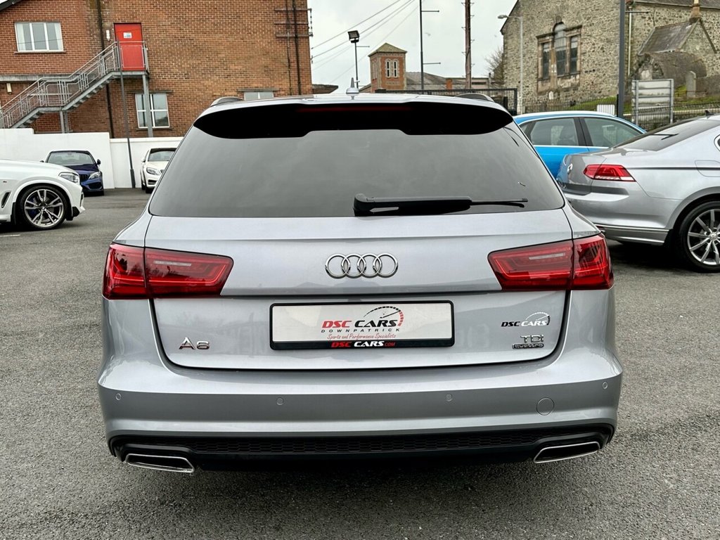 USED 2018 67 AUDI A6 2.0 AVANT TDI QUATTRO BLACK EDITION 5d 188 BHP 20" TWIN SPOKE ALLOYS