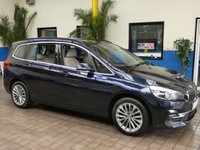 USED 2018 68 BMW 2 SERIES 1.5 218I LUXURY GRAN TOURER 5d 139 BHP 7 SEATS SAT NAV LEATHER PARKING SENSORS 1 OWNER SERVICE HISTORY 6 MONTHS GOLD WARRANTY