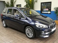 USED 2018 68 BMW 2 SERIES 1.5 218I LUXURY GRAN TOURER 5d 139 BHP 7 SEATS SAT NAV LEATHER PARKING SENSORS 1 OWNER SERVICE HISTORY 6 MONTHS GOLD WARRANTY