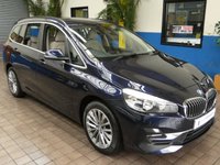 USED 2018 68 BMW 2 SERIES 1.5 218I LUXURY GRAN TOURER 5d 139 BHP 7 SEATS SAT NAV LEATHER PARKING SENSORS 1 OWNER SERVICE HISTORY 6 MONTHS GOLD WARRANTY