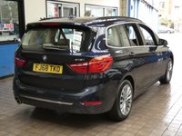 USED 2018 68 BMW 2 SERIES 1.5 218I LUXURY GRAN TOURER 5d 139 BHP 7 SEATS SAT NAV LEATHER PARKING SENSORS 1 OWNER SERVICE HISTORY 6 MONTHS GOLD WARRANTY