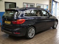 USED 2018 68 BMW 2 SERIES 1.5 218I LUXURY GRAN TOURER 5d 139 BHP 7 SEATS SAT NAV LEATHER PARKING SENSORS 1 OWNER SERVICE HISTORY 6 MONTHS GOLD WARRANTY