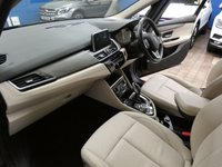 USED 2018 68 BMW 2 SERIES 1.5 218I LUXURY GRAN TOURER 5d 139 BHP 7 SEATS SAT NAV LEATHER PARKING SENSORS 1 OWNER SERVICE HISTORY 6 MONTHS GOLD WARRANTY
