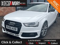 USED 2015 65 AUDI A4 2.0 TDI BLACK EDITION PLUS 4d 148 BHP FANTASTIC EXAMPLE+MASSIVE FACTORY SPECIFICATION+JUST HAD MAJOR SERVICE+1YR MOT