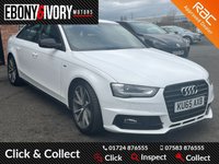 USED 2015 65 AUDI A4 2.0 TDI BLACK EDITION PLUS 4d 148 BHP FANTASTIC EXAMPLE+MASSIVE FACTORY SPECIFICATION+JUST HAD MAJOR SERVICE+1YR MOT
