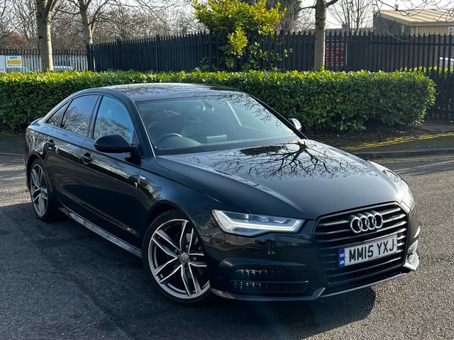 2015 15 Audi A6 2.0 TDI ULTRA BLACK EDITION 4d 188 BHP