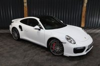 USED 2018 18 PORSCHE 911 3.8 TURBO PDK 2d 532 BHP RARE 991.2 TURBO COUPE, FPSH, 24 MONTH WARRANTY, BOSE, SUNROOF, 14 WAYS SEATS, PDLS+, 2 OWNERS FROM NEW