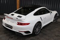 USED 2018 18 PORSCHE 911 3.8 TURBO PDK 2d 532 BHP RARE 991.2 TURBO COUPE, FPSH, 24 MONTH WARRANTY, BOSE, SUNROOF, 14 WAYS SEATS, PDLS+, 2 OWNERS FROM NEW