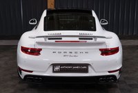 USED 2018 18 PORSCHE 911 3.8 TURBO PDK 2d 532 BHP RARE 991.2 TURBO COUPE, FPSH, 24 MONTH WARRANTY, BOSE, SUNROOF, 14 WAYS SEATS, PDLS+, 2 OWNERS FROM NEW