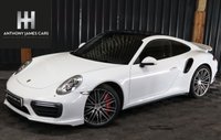 USED 2018 18 PORSCHE 911 3.8 TURBO PDK 2d 532 BHP RARE 991.2 TURBO COUPE, FPSH, 24 MONTH WARRANTY, BOSE, SUNROOF, 14 WAYS SEATS, PDLS+, 2 OWNERS FROM NEW