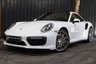 USED 2018 18 PORSCHE 911 3.8 TURBO PDK 2d 532 BHP RARE 991.2 TURBO COUPE, FPSH, 24 MONTH WARRANTY, BOSE, SUNROOF, 14 WAYS SEATS, PDLS+, 2 OWNERS FROM NEW