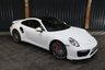 USED 2018 18 PORSCHE 911 3.8 TURBO PDK 2d 532 BHP RARE 991.2 TURBO COUPE, FPSH, 24 MONTH WARRANTY, BOSE, SUNROOF, 14 WAYS SEATS, PDLS+, 2 OWNERS FROM NEW