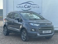 USED 2015 65 FORD ECOSPORT 1.0 TITANIUM 5d 124 BHP www.suffolkcarcentre.co.uk - Located at Lowestoft