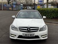 USED 2013 63 MERCEDES-BENZ C-CLASS 2.1 C220 CDI BLUEEFFICIENCY AMG SPORT 2d 170 BHP 