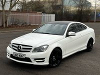 USED 2013 63 MERCEDES-BENZ C-CLASS 2.1 C220 CDI BLUEEFFICIENCY AMG SPORT 2d 170 BHP 