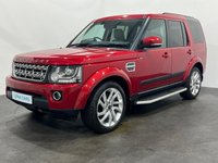 USED 2015 15 LAND ROVER DISCOVERY 3.0 SDV6 HSE 5d 255 BHP Spectacular Firenze Red, Extended Ebony Leather, Landrover Dealer Service History