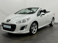 USED 2012 12 PEUGEOT 308 2.0 HDI CC ALLURE 2d 163 BHP Rare Low mileage 25135 miles, 308 CC 2.0 HDI, Striking Pearlecent white, Full black extended leather