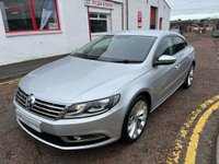 USED 2014 14 VOLKSWAGEN CC 2.0 GT TDI BLUEMOTION TECHNOLOGY 4d 138 BHP 2 FORMER KEEPERS FROM NEW+5 SEATER+FULL LEATHER+SATELLITE NAVIGATION+BLUETOOTH+EXCELLENT SERVICE RECORD+OUTSTANDING CONDITION+MUST BE SEEN+THIS VEHICLE IS READY TO DRIVE AWAY TODAY+FINANCE AND EXTENDED WARRANTY AVAILABLE ON THIS USED VEHICLE!!!!
