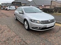 USED 2014 14 VOLKSWAGEN CC 2.0 GT TDI BLUEMOTION TECHNOLOGY 4d 138 BHP 2 FORMER KEEPERS FROM NEW+5 SEATER+FULL LEATHER+SATELLITE NAVIGATION+BLUETOOTH+EXCELLENT SERVICE RECORD+OUTSTANDING CONDITION+MUST BE SEEN+THIS VEHICLE IS READY TO DRIVE AWAY TODAY+FINANCE AND EXTENDED WARRANTY AVAILABLE ON THIS USED VEHICLE!!!!
