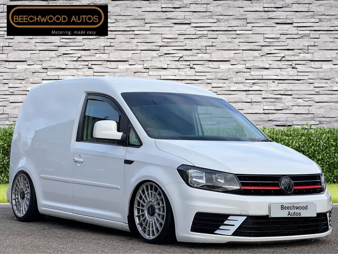 vw caddy modified