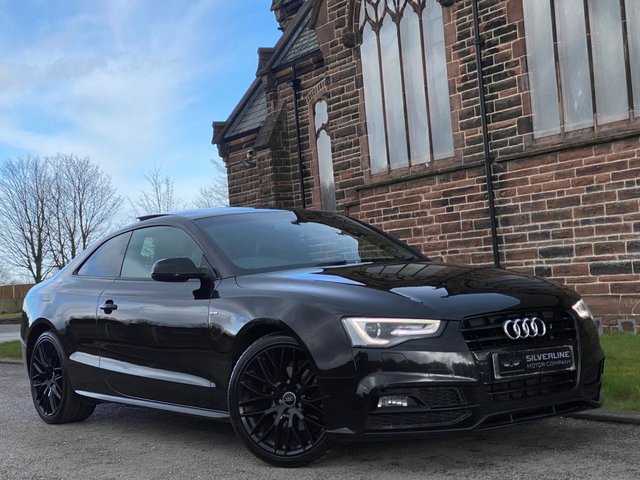 2016 65 Audi A5 2.0 TDI BLACK EDITION PLUS 3d 187 BHP