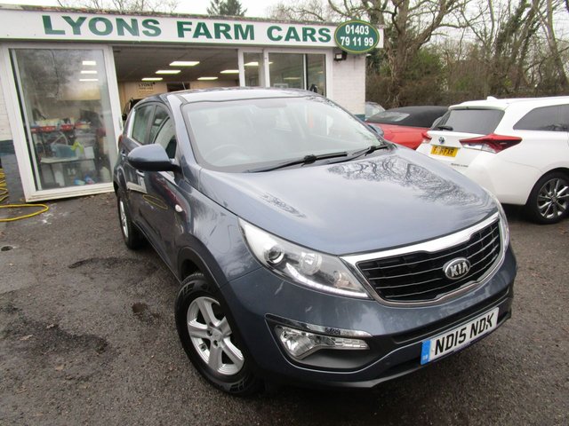 2015 15 Kia Sportage 1.7 CRDI 1 ISG 5d 114 BHP