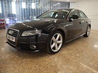 USED 2011 61 AUDI A4 2.0 TDI SE  4d 141 BHP FANTASTIC VALUE FOR MONEY WITH 11 SERVICES CAMBELT 7 WATER PUMP REPLACED