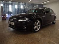 USED 2011 61 AUDI A4 2.0 TDI SE  4d 141 BHP FANTASTIC VALUE FOR MONEY WITH 11 SERVICES CAMBELT 7 WATER PUMP REPLACED