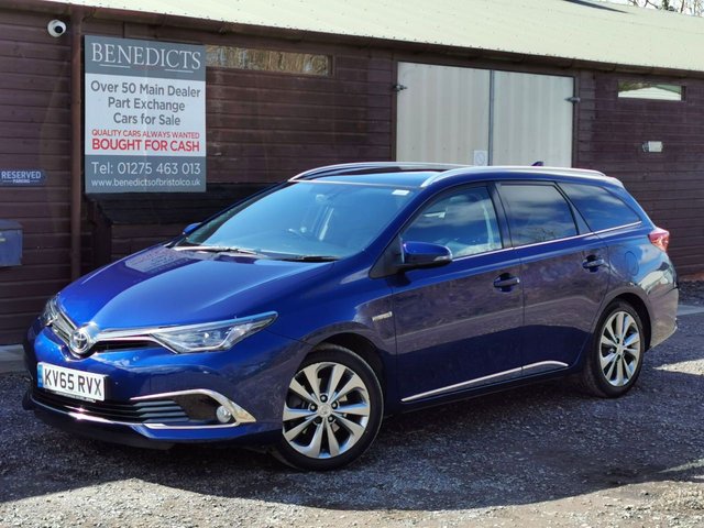 2015 65 Toyota Auris 1.8 VVT-I EXCEL TOURING SPORTS 5d 99 BHP