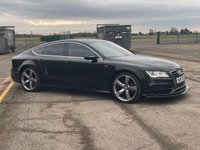 USED 2011 03 AUDI A7 3.0 TDI S LINE 5d 204 BHP VERY CLEAN+GREAT SPEC+UPGRADES