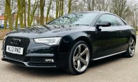 USED 2012 T AUDI A5 2.0 TDI BLACK EDITION 2d 177 BHP &pound;30 ROAD TAX! FULL LEATHER - DAB RADIO - IMMACULATE CONDITION THROUGHOUT!