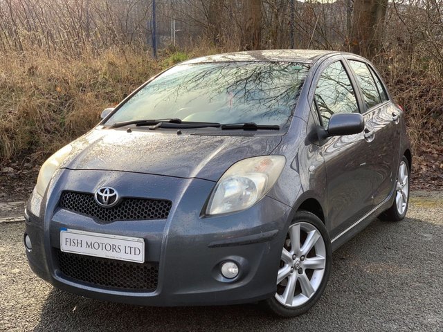 2007 57 TOYOTA YARIS 1.8 SR 5d 132 BHP 2 KEYS+FSH+1 FORMER KEEPER+ALLOYS+AIRCON+SPOILER+ELECTRICS+PAS