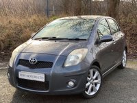USED 2007 57 TOYOTA YARIS 1.8 SR 5d 132 BHP 2 KEYS+FSH+1 FORMER KEEPER+ALLOYS+AIRCON+SPOILER+ELECTRICS+PAS