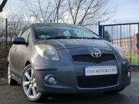 USED 2007 57 TOYOTA YARIS 1.8 SR 5d 132 BHP 2 KEYS+FSH+1 FORMER KEEPER+ALLOYS+AIRCON+SPOILER+ELECTRICS+PAS