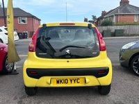 USED 2010 10 PEUGEOT 107 1.0 URBAN LITE 3d 68 BHP IDEAL NEW DRIVER CAR. &pound;30 TAX/ YR, TIMING CHAIN RUN ENGINE, NEW MOT, SERVICE HISTORY, CD/RADIO/AUX, CLOTH INTERIOR, STEEL WHEELS.