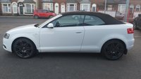 USED 2010 10 AUDI A3 2010 AUDI A3 2.0 TDI S LINE CABRIOLET 138 BHP Recently Serviced. Heated Seats