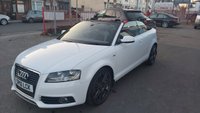 USED 2010 10 AUDI A3 2010 AUDI A3 2.0 TDI S LINE CABRIOLET 138 BHP Recently Serviced. Heated Seats