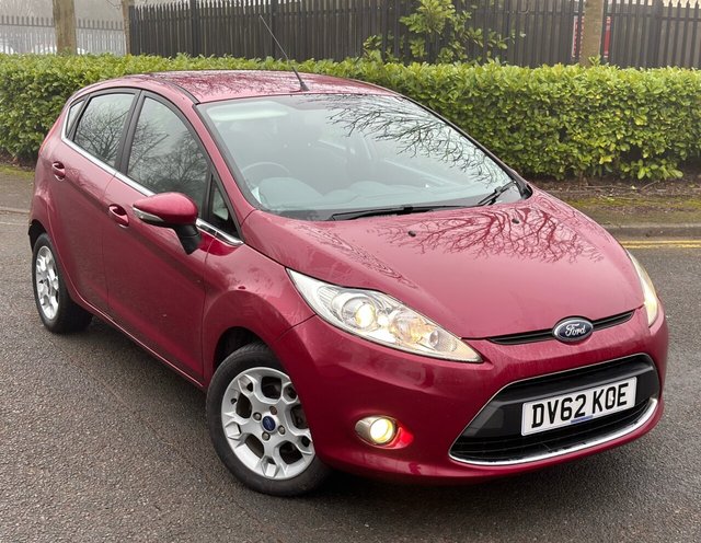 2012 62 Ford Fiesta 1.4 ZETEC TDCI 5d 69 BHP