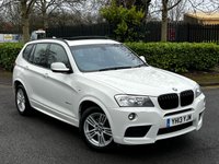 USED 2013 13 BMW X3 2.0 XDRIVE20D M SPORT 5d 181 BHP 