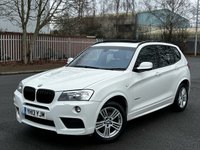 USED 2013 13 BMW X3 2.0 XDRIVE20D M SPORT 5d 181 BHP 