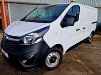 USED 2018 68 VAUXHALL VIVARO 1.6 L1H1 2900 CDTI BITURBO S/S 125 BHP EURO 6, RACKING IN REAR